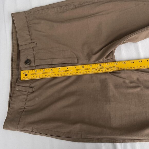 James Perse Standard Slim Twill Chino Pants 100% Cotton Tan Mens 26 - Picture 12 of 15